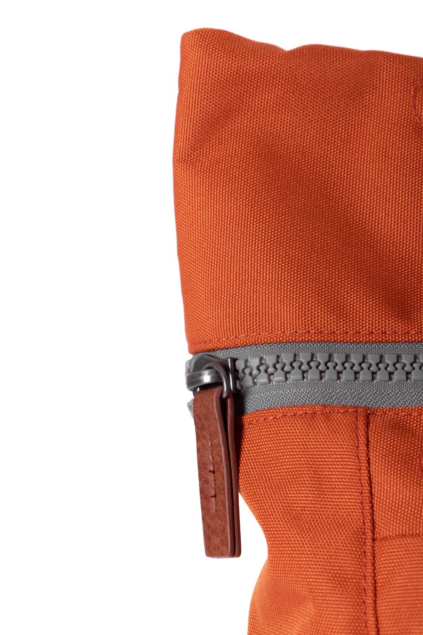 Finchley Medium Recycled Canvas Backpack in Atomic Orange