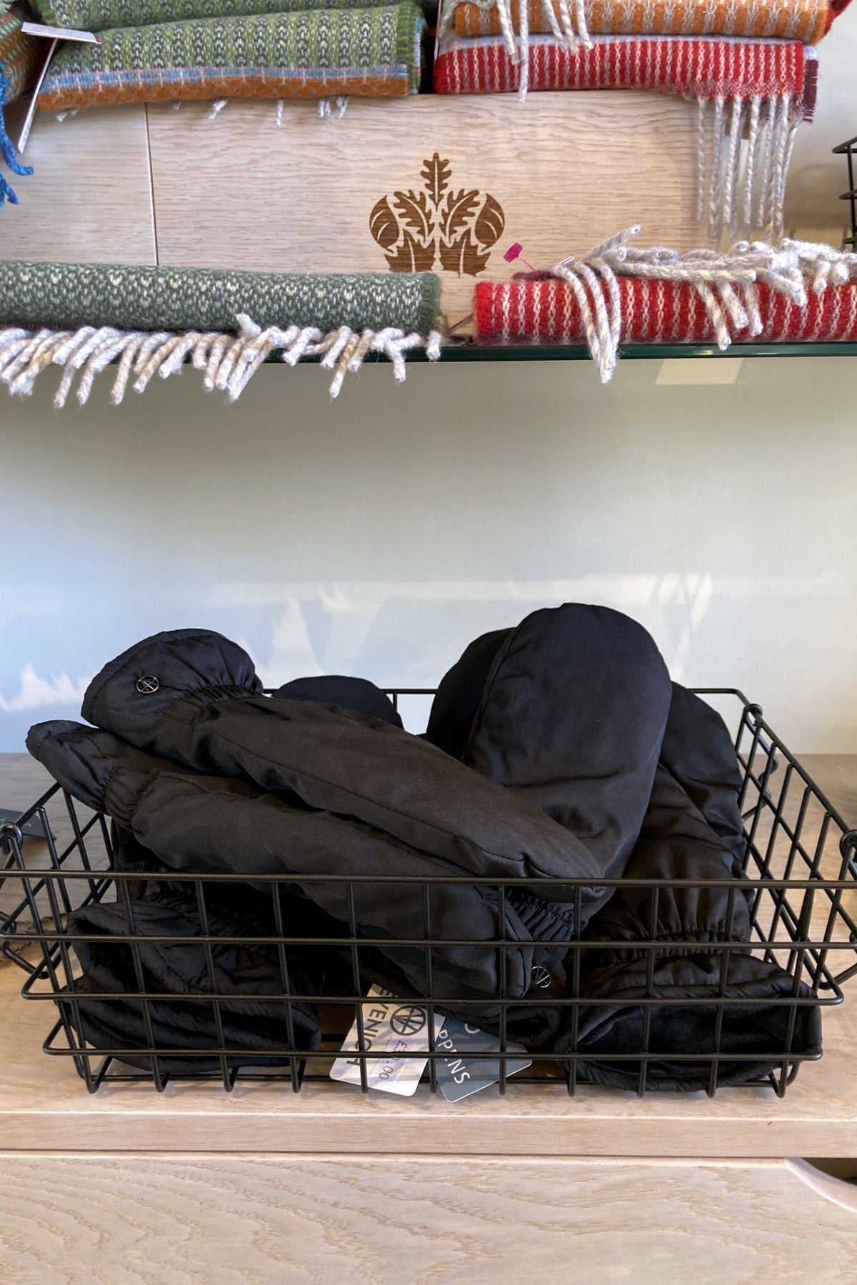 Black Rain Mittens