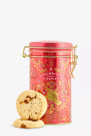 Cartwright & Butler Christmas Salted Caramel Biscuits in Tin 200g