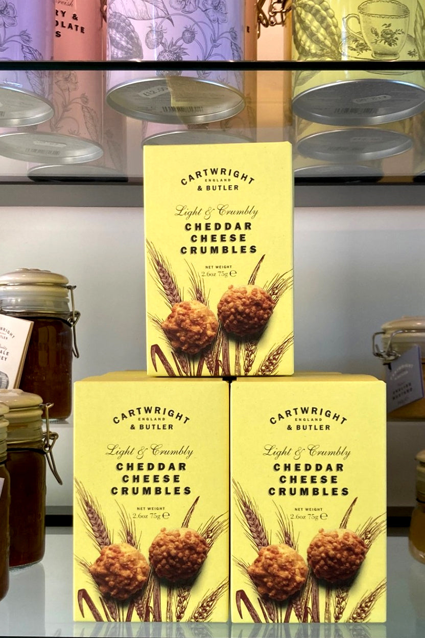 Cheddar cheese crumbles_Cartwright & Butler