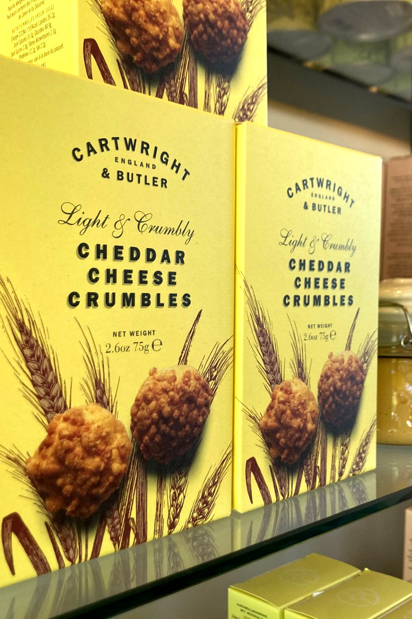 Cheddar cheese crumbles_Cartwright & Butler