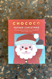 47% Colombian Milk Chocolate Father Christmas Bar 45g