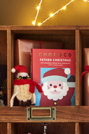 47% Colombian Milk Chocolate Father Christmas Bar 45g