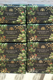 Christmas Tidings Frosted Fir and Holly Soap 190g