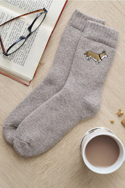 Corgi Dog Walking Socks