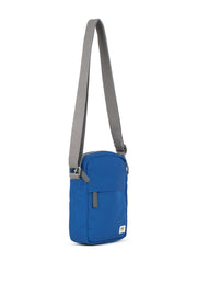 Roka Bond Recycled Canvas Crossbody Bag in Galactic Blue