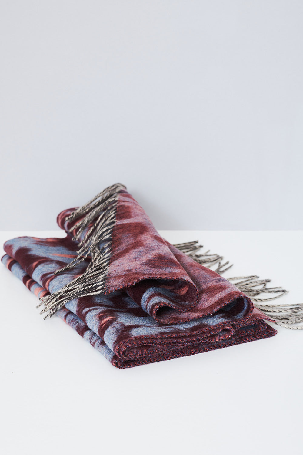 Denim & Berry Abstract Cashmink Scarf