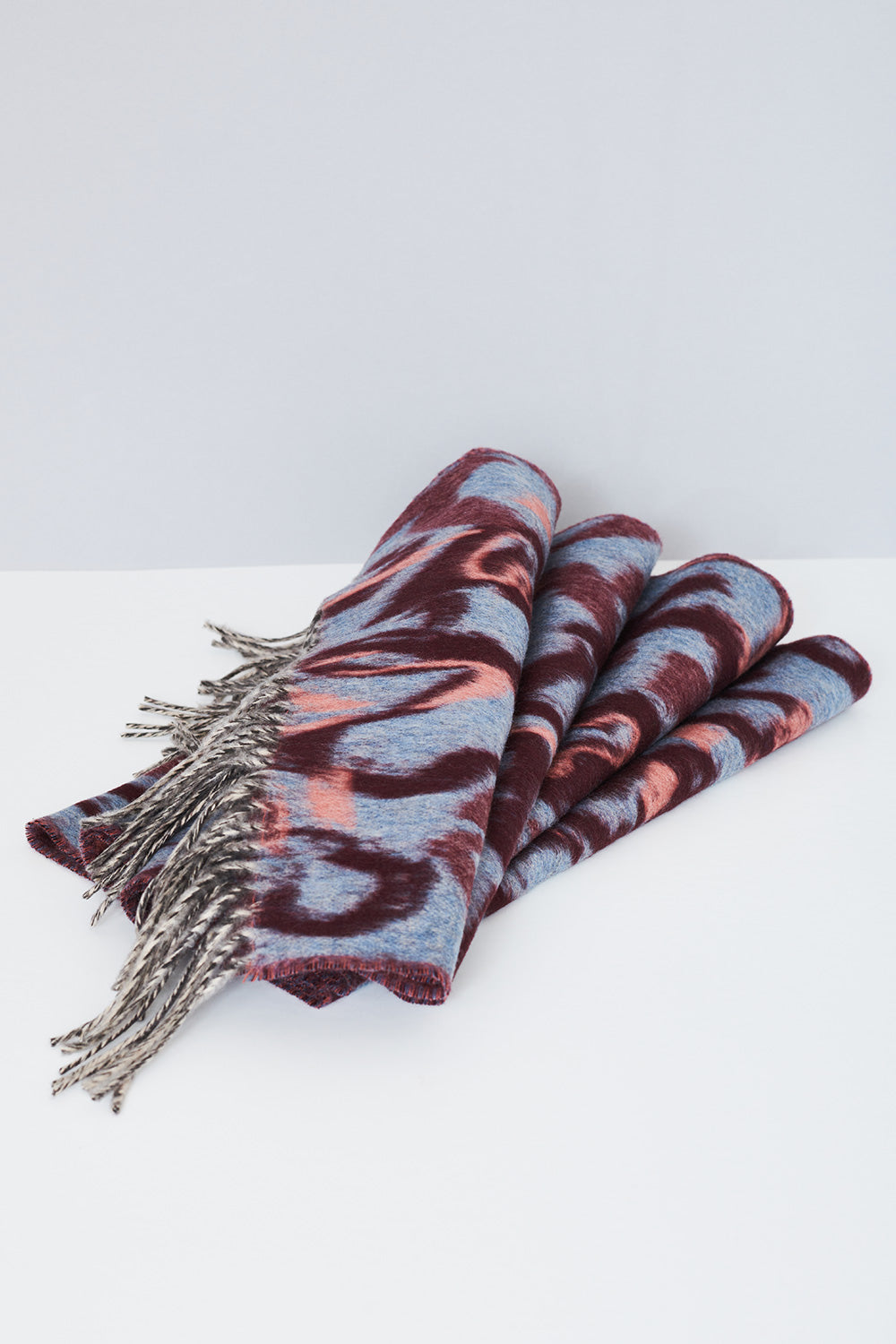 Denim & Berry Abstract Cashmink Scarf