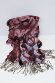 Denim & Berry Abstract Cashmink Scarf