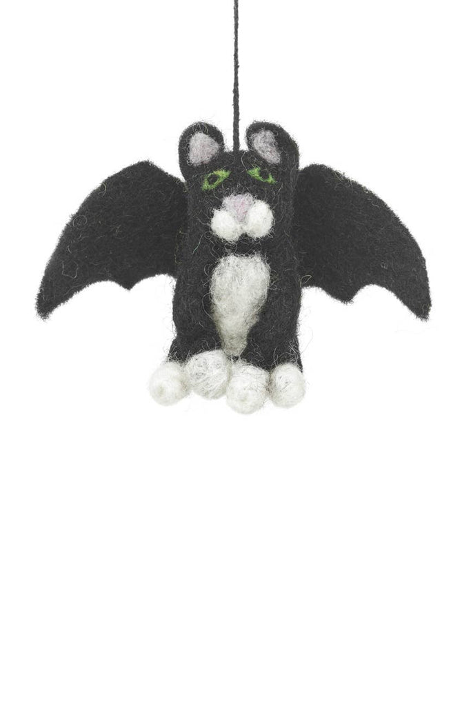 Felt Batty Catty Hanging Decoration