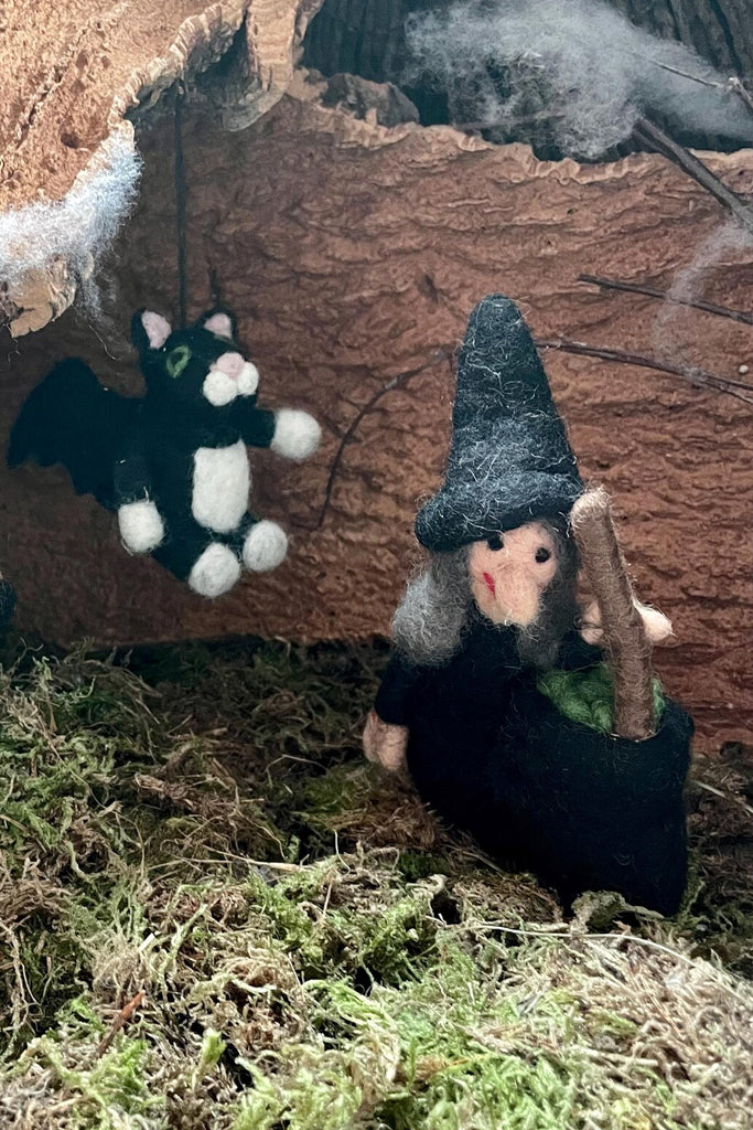 Felt Batty Catty Hanging Decoration