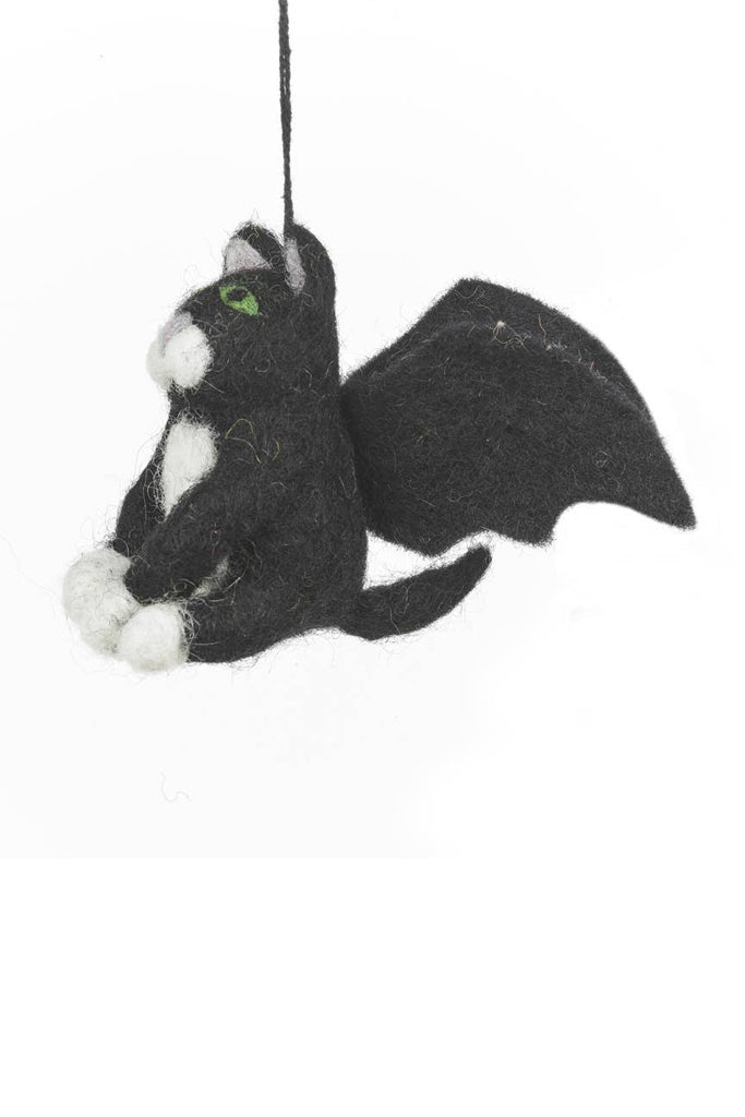 Felt Batty Catty Hanging Decoration