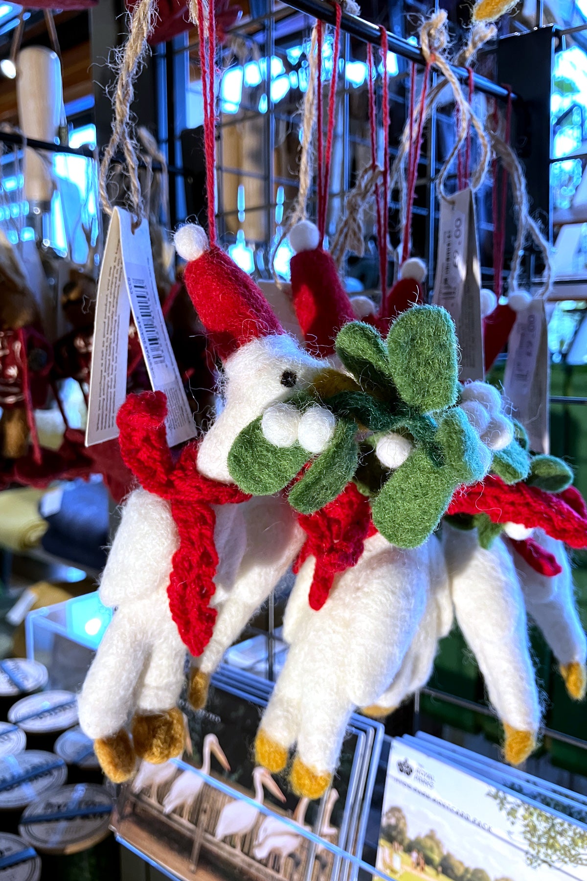 Felt Christmas Quacker Duck Hanging Decoration