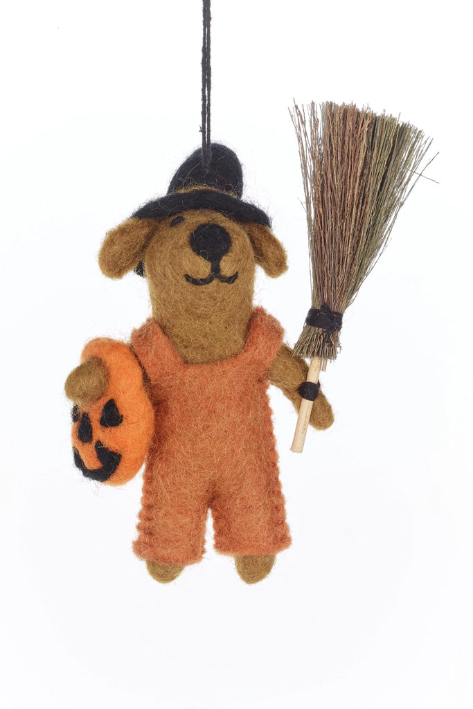 Felt Draco the Dog Hanging Decoration