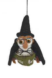 Felt Lumos the Night Owl Hanging Decoration