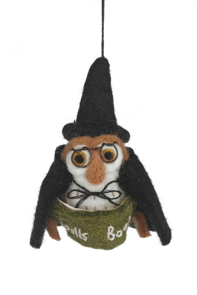 Felt Lumos the Night Owl Hanging Decoration