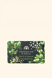 Christmas Tidings Frosted Fir and Holly Soap 190g