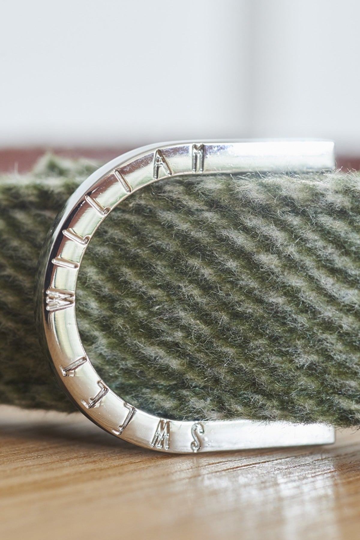 Tweed Dog Collar - Green