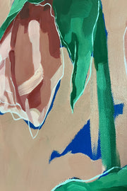 Hellebore Painting On Canvas By Daniel Quirke