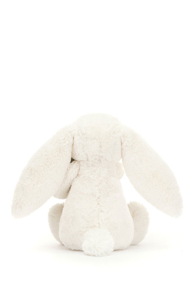 Jellycat Bashful Bunny with Christmas Tree Soft Toy