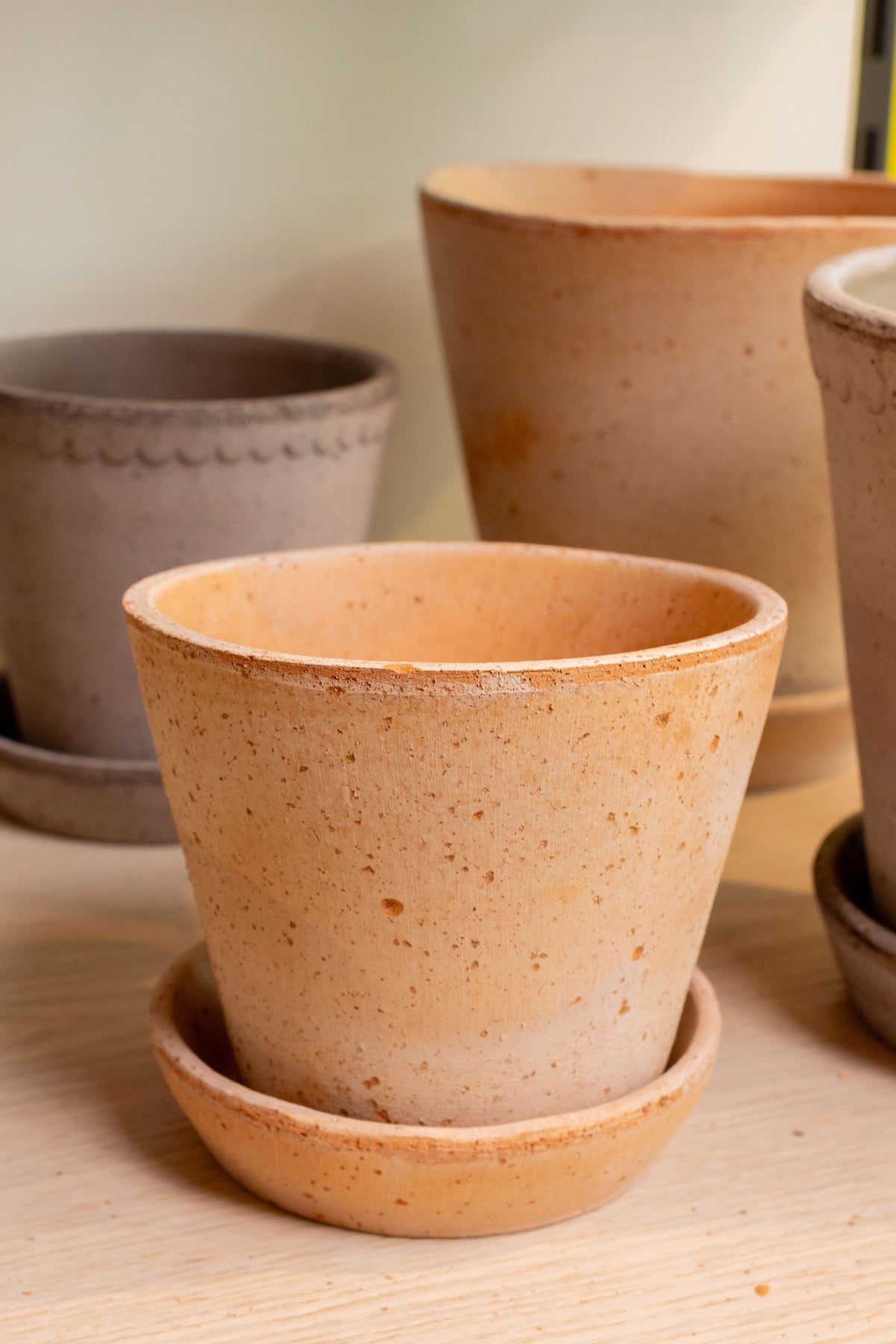 Julie Ø12cm Plant Pot & Saucer