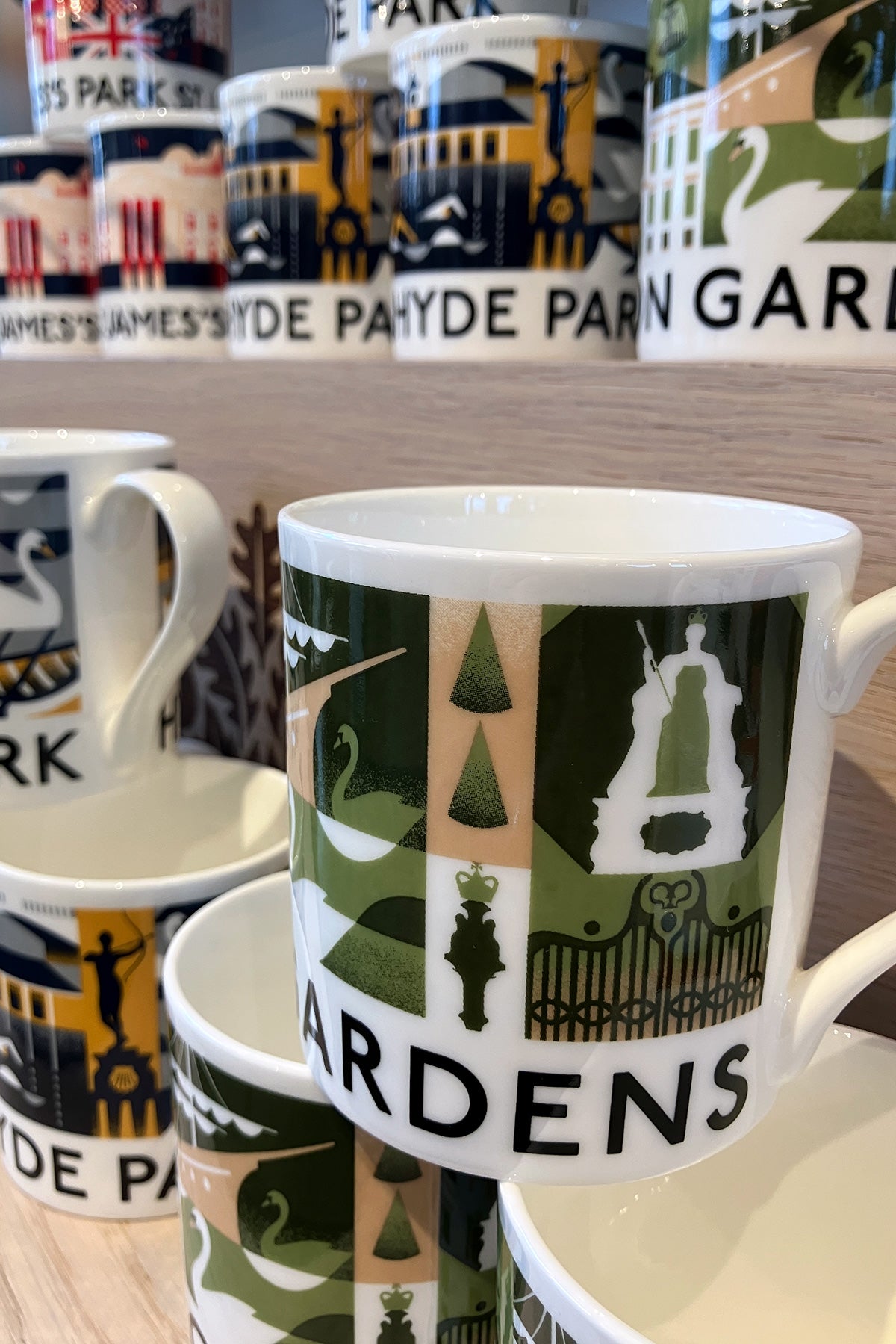 Kensington Gardens Vintage Print Mug