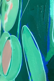 Lunaria Painting On Canvas By Daniel Quirke