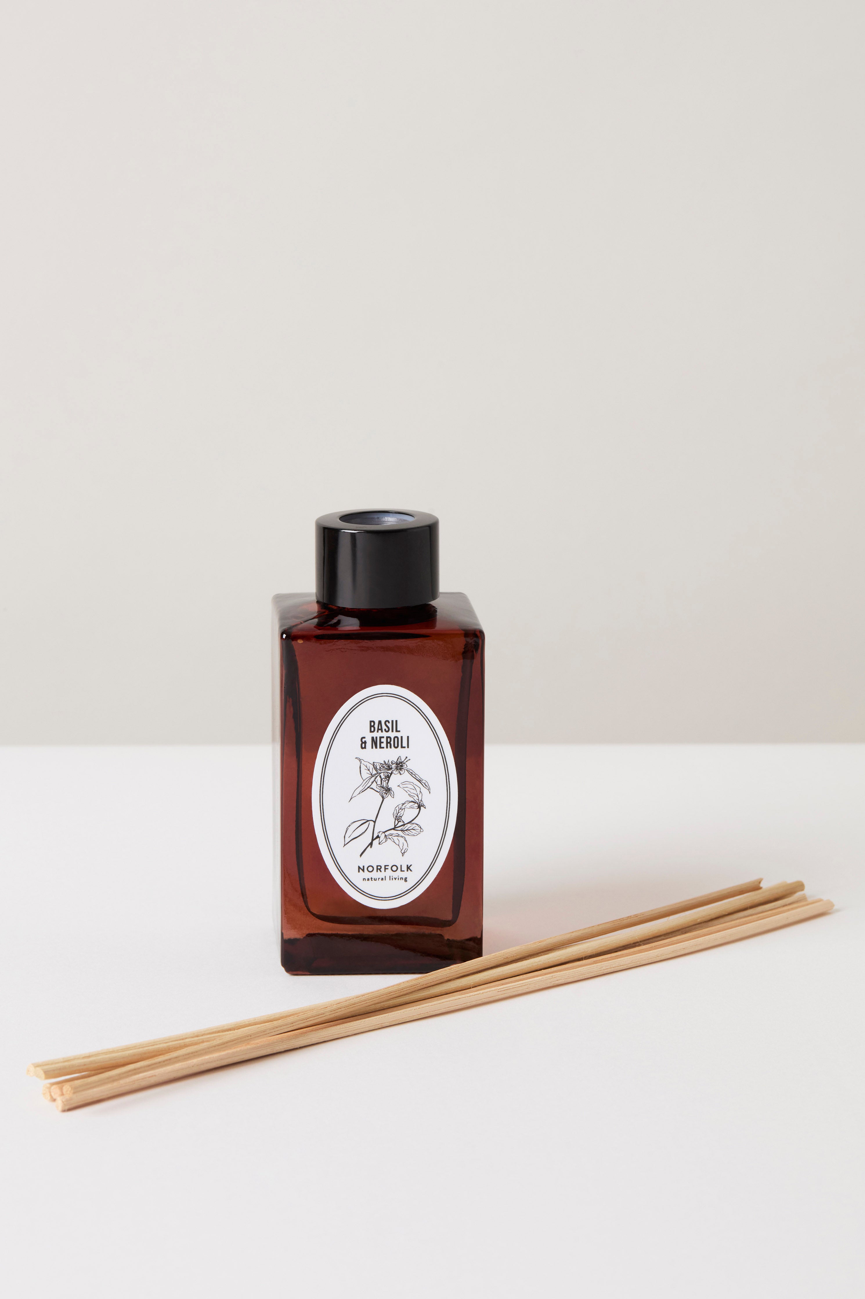 Norfolk Natural Living's Basil & Neroli Reed Diffuser