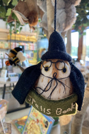 Felt Lumos the Night Owl Hanging Decoration
