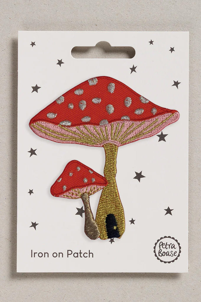 Toadstools Iron on Patch