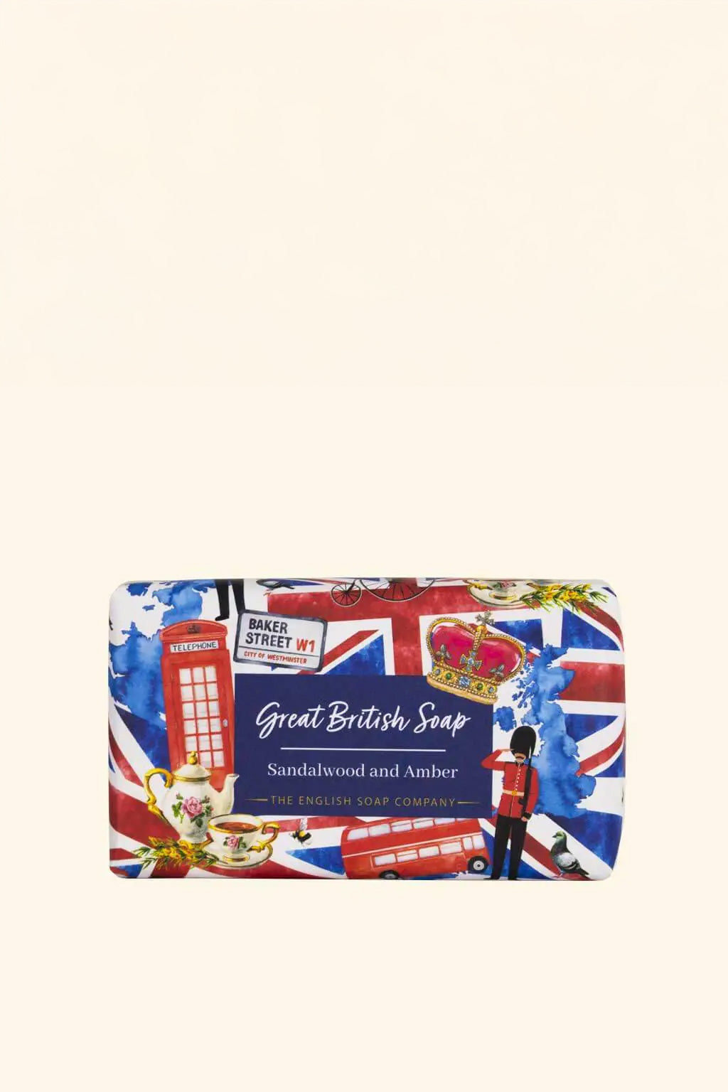 Sandalwood and Amber Great British Soap - 190g