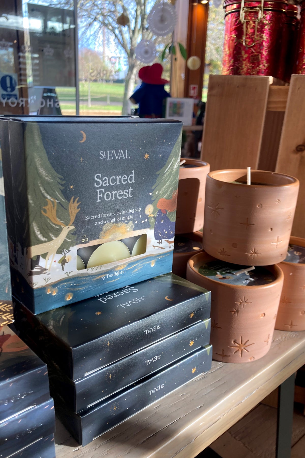 Tealight Christmas Sacred Forest