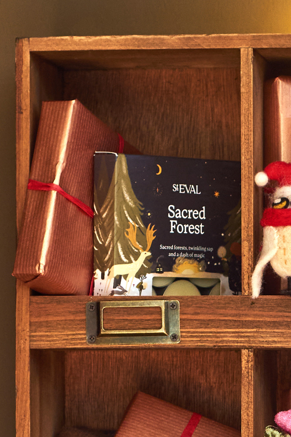 Tealight Christmas Sacred Forest