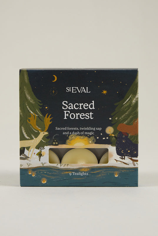 Tealight Christmas Sacred Forest