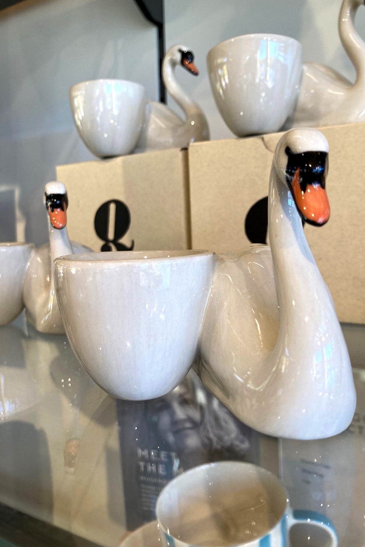 Swan With Egg Cup