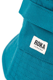 Roka Hatfield Bucket Hat in Teal