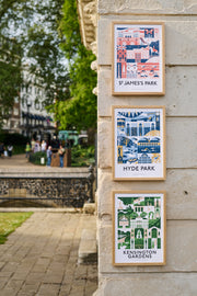 The Park Prints Collection by Jack Oldfield | Italian Gardens Pump House