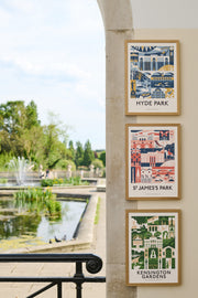 The Park Prints Collection by Jack Oldfield | Italian Gardens Fountains