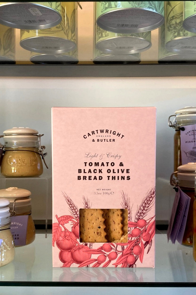 Tomato and black olive bread thins_Cartwright & Butler
