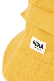 Roka Hatfield Sustainable Bucket Hat in Corn