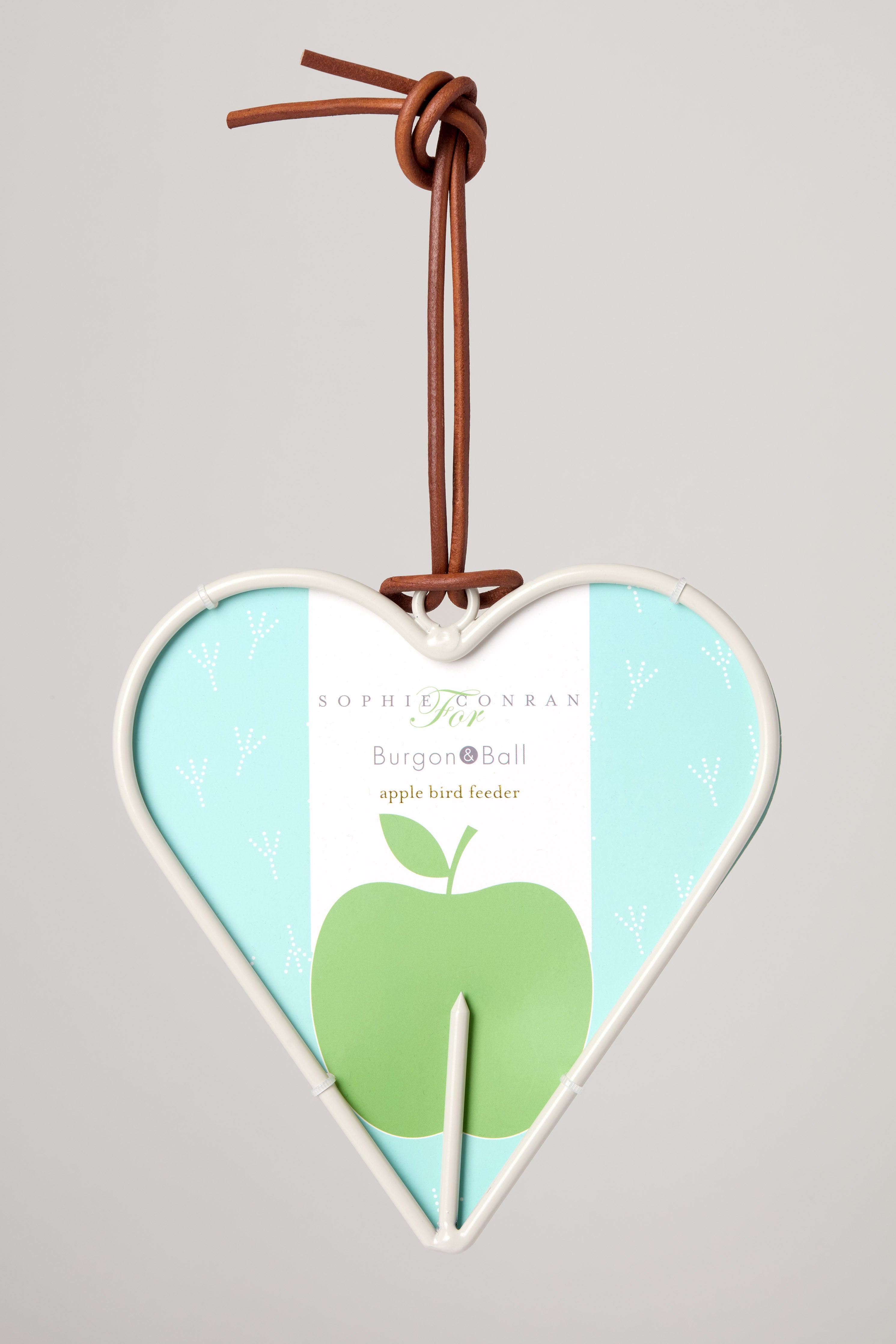 Apple Heart Bird Feeder