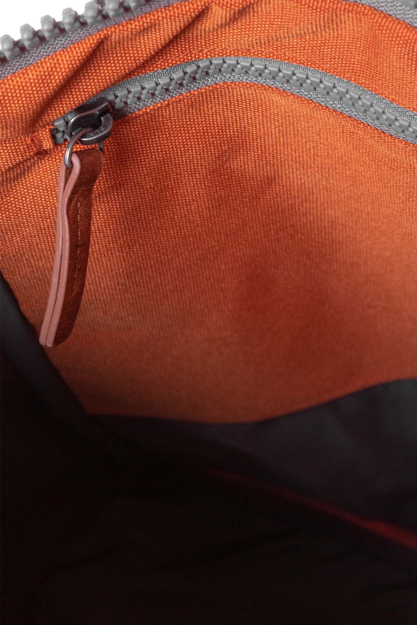 Finchley Medium Recycled Canvas Backpack in Atomic Orange