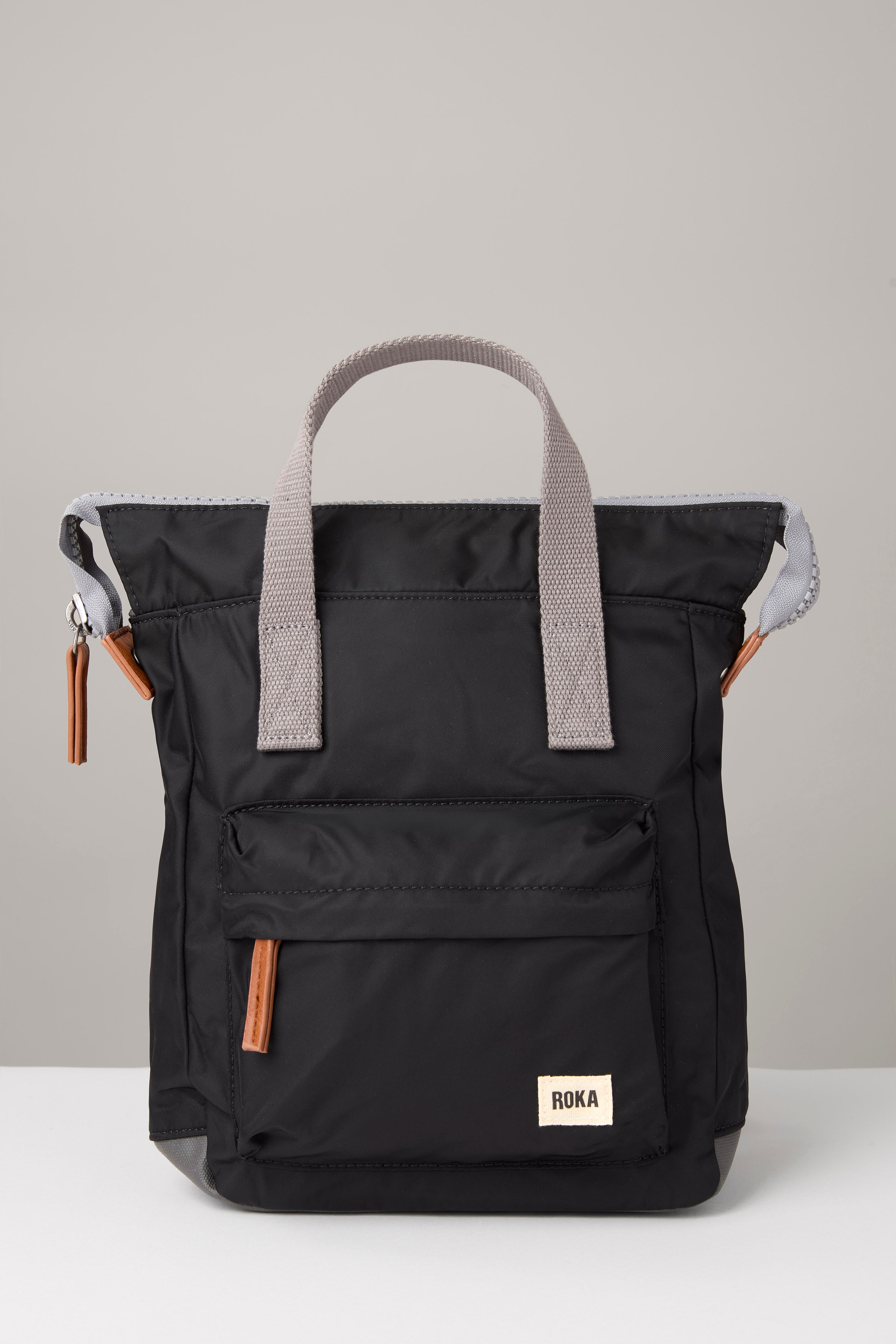 Black Bantry Recycled Small Backpack