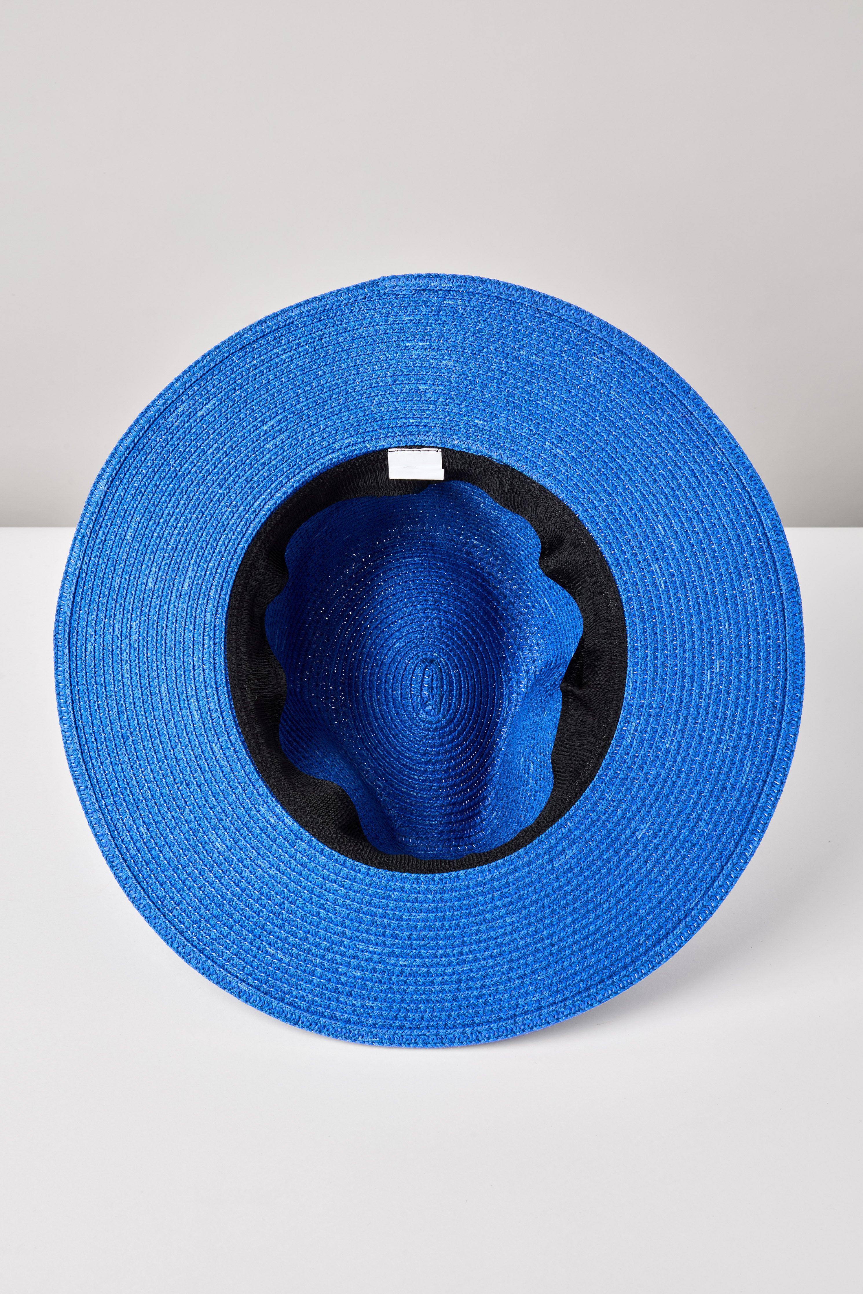 Foldable Blue Panama Hat