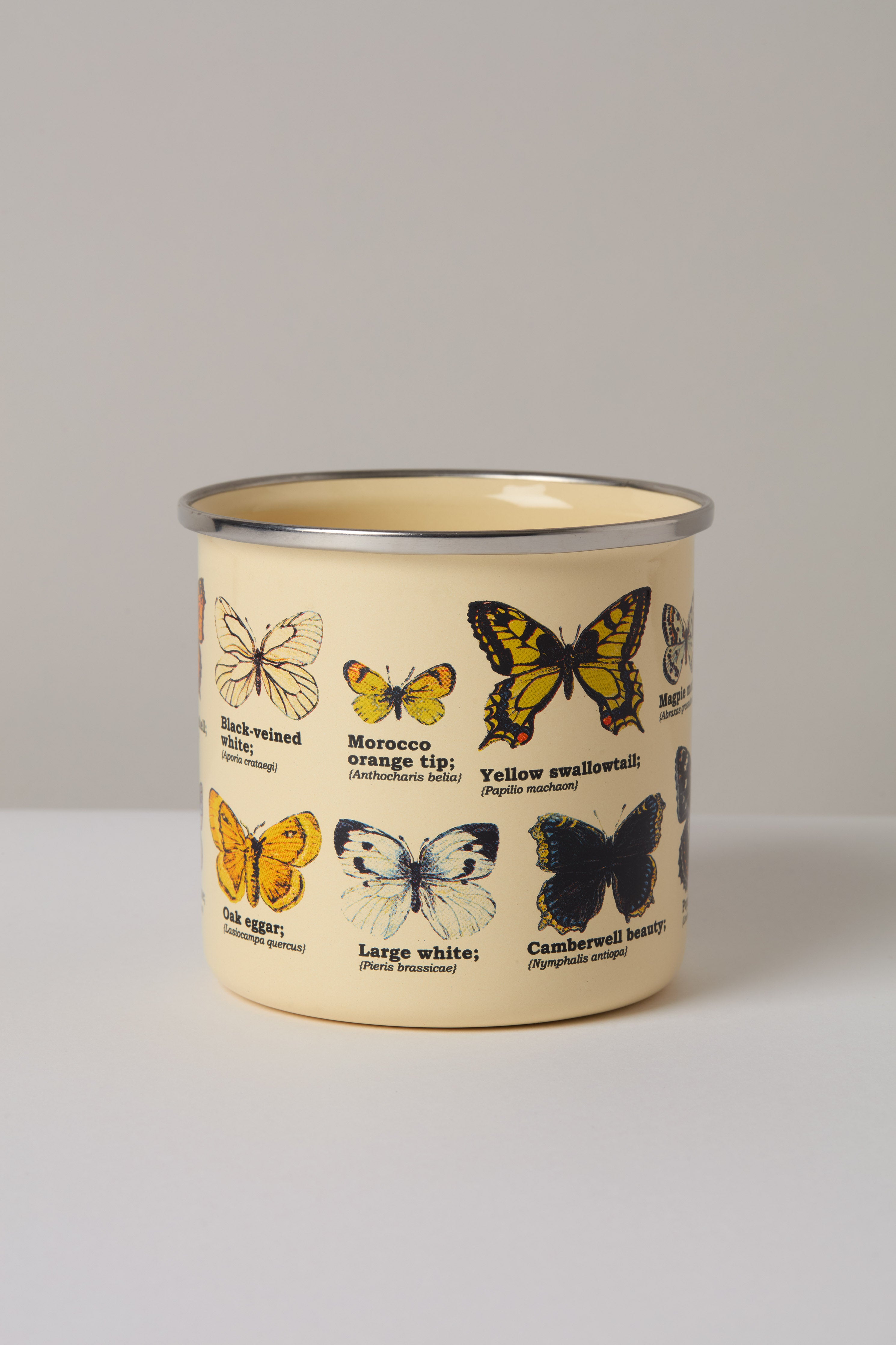 Butterfly Enamel Mug