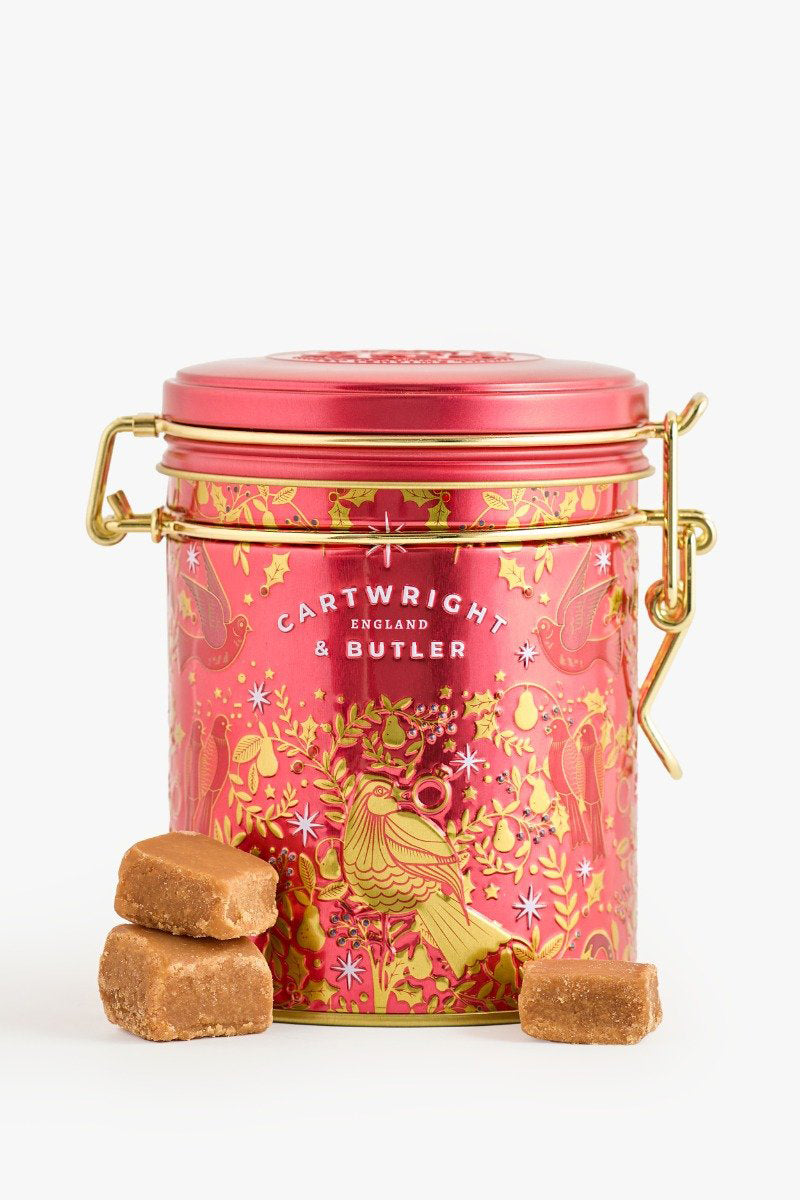 Cartwright & Butler Christmas Butter Fudge Tin 175g