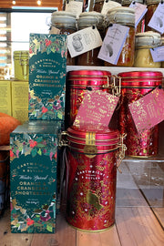 Cartwright & Butler Christmas Salted Caramel Biscuits in Tin 200g