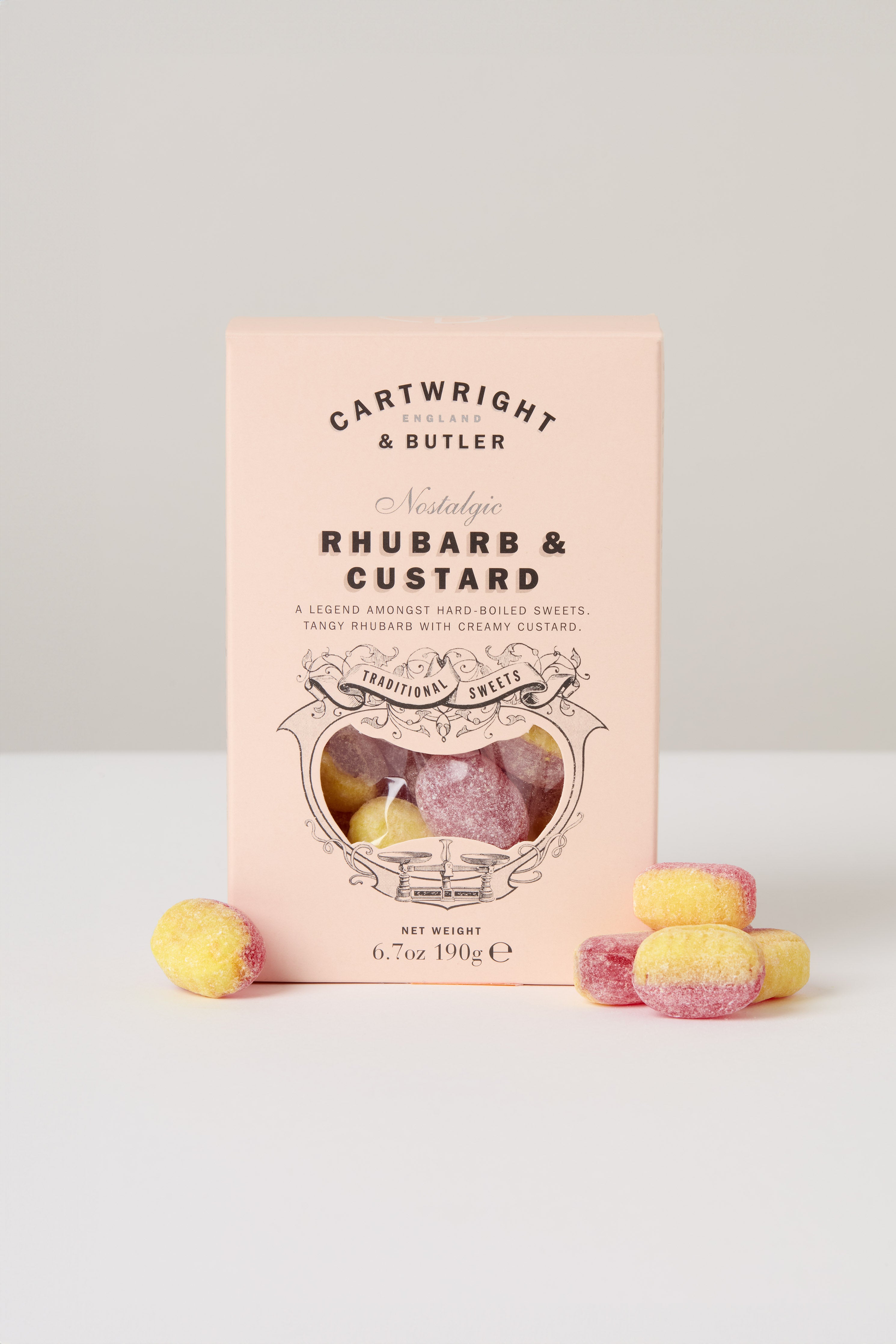 Cartwright & Butler Rhubarb & Custard Sweets