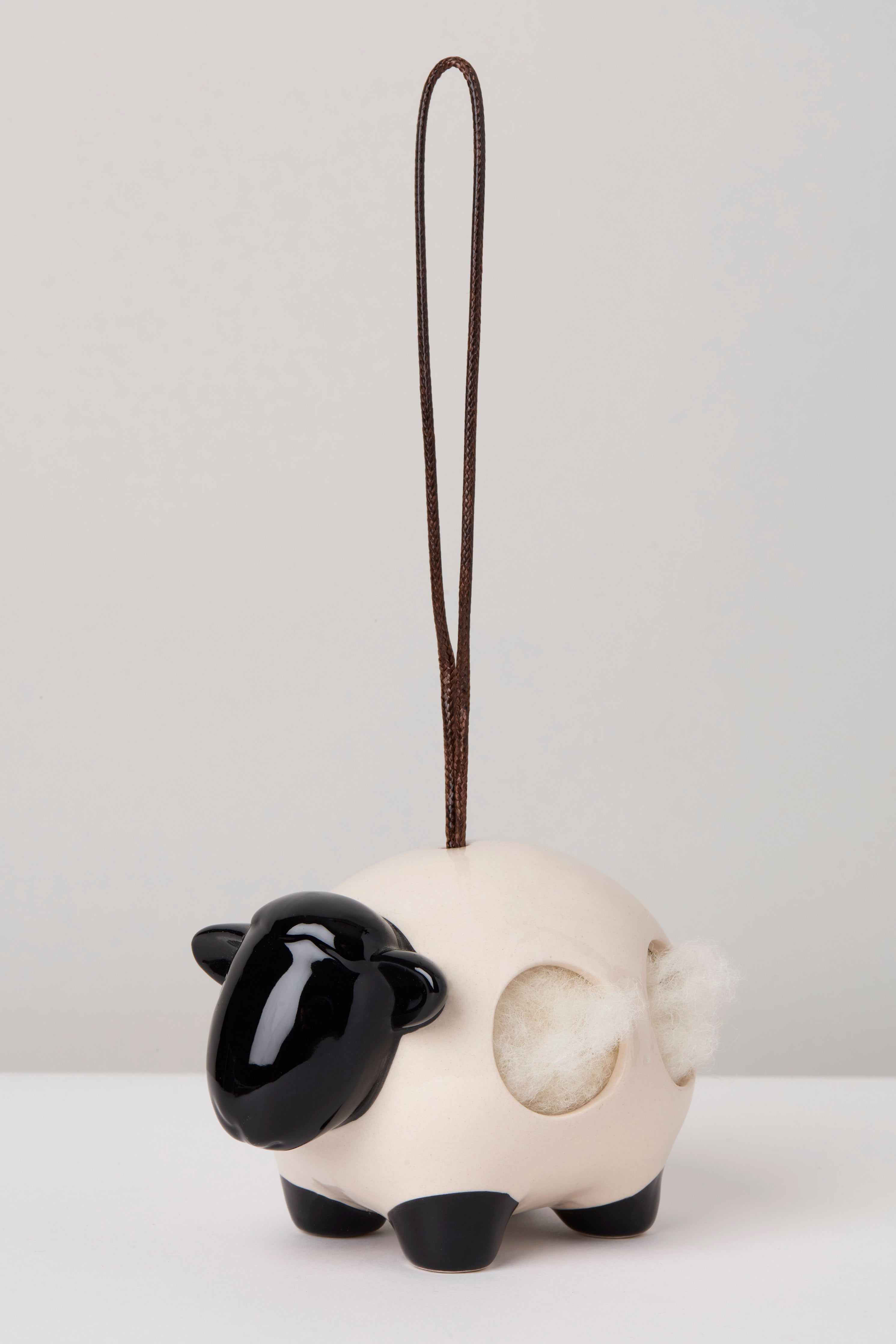 Ceramic Sheep Wool Nesting Hanger