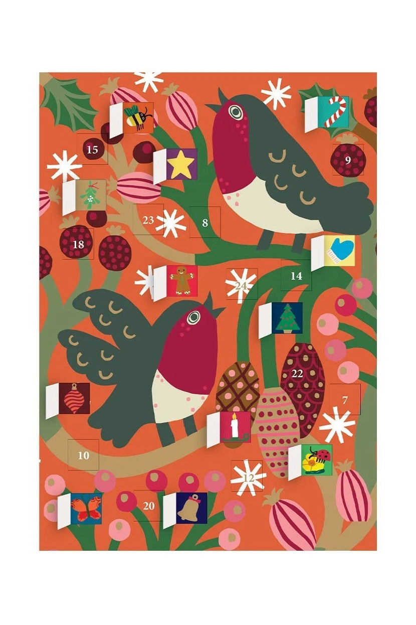 Christmas Chorus Advent Calendar Card